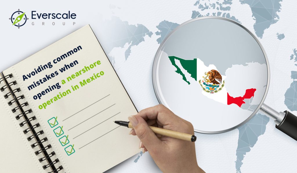 header image of blog regarding Common mistakes that IT companies make when opening a business in Mexico.
