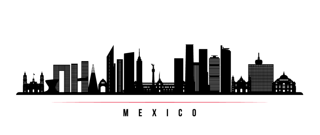 The banner image for a blog about main nearshoring and LATAM market entry cities to use as well as Talent. 
