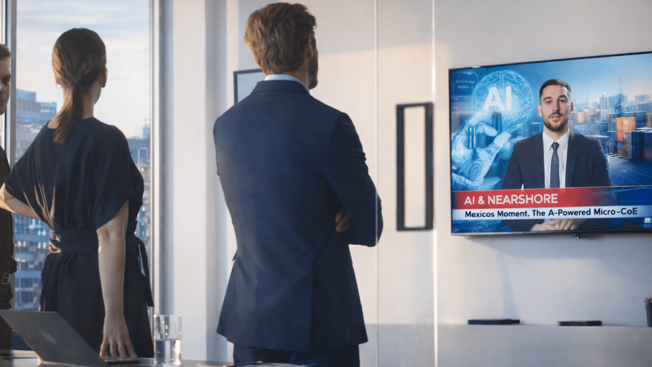 The Nearshore Micro-CoE: Global Capability Centers After AI